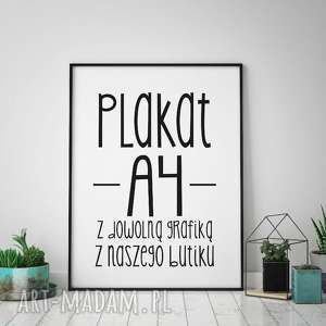 plakaty plakat A4 z każdym wzorem z naszego butiku