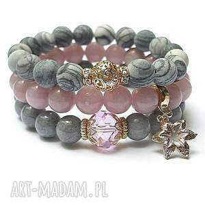 handmade pink and grey /10 - 2014/ - set