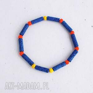 bransoletka wakacyjna lawa kolorowa biżuteria na urlop