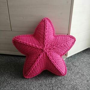 gwiazda ze sznurka bawełnianego 40cm - Dom poduszki