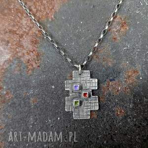 pod choinkę prezent, srebrny wisiorek