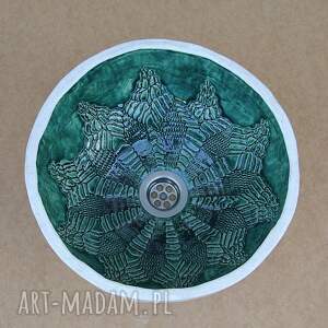 handmade ceramika folkowa umywalka