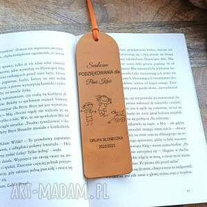 prezent dla nauczyciela na dzień i koniec roku zakładka do książki