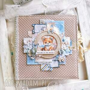 album wspomnień dla chłopca - personalizowany prezent, pamiątka dziecka