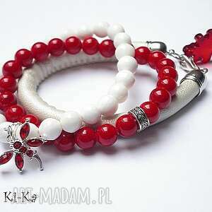 handmade red bear set