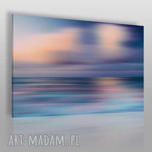obraz na płótnie - abstrakcja morze 90x60 cm 36501/90x60, mgła, rozmycie
