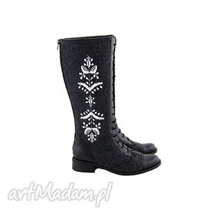 handmade buty farbootki 3 rozm. 40