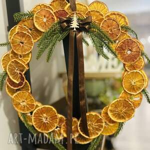 świąteczny prezent Wianek, dekoracyjny