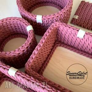 kosz 30x40 cm z przykrywką - Dom kosze