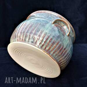 ręcznie wykonane ceramika doniczka ceramiczna uszka no waste