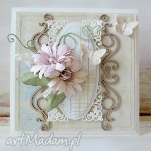 ręcznie wykonane scrapbooking kartki kochanej mamie w pudełku