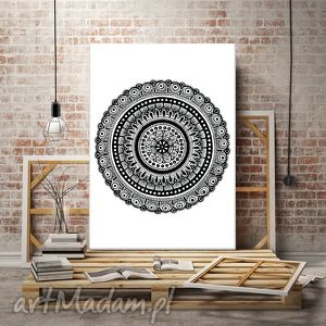 mandala 50x70cm, design plakat, rysunek, wnętrze