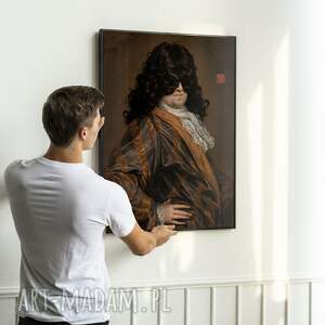 Plakat CURL v2 50x70 cm - kobieca sztuka do salonu