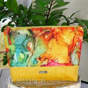 kosmetyczka energetyczne kolory duża, wodoodporna, pojemna