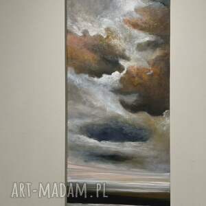 ROZMYŚLANIA obraz akrylowy formatu 80/30 cm, płótno