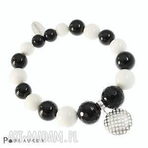 ręcznie robione black & white charms