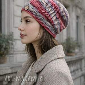 Czapka wiosenna przejściowa cienka bawełniana all season S/M