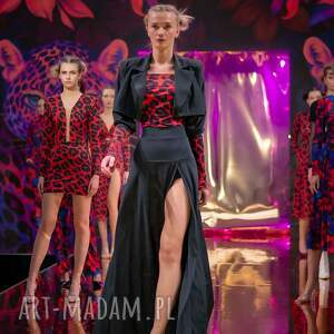 angelina - wieczorowa spódnica efektowna, oryginalna, maxi, długa