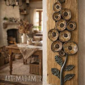 Prezent Dekoracja ścienna, na rustykalne wnętrze