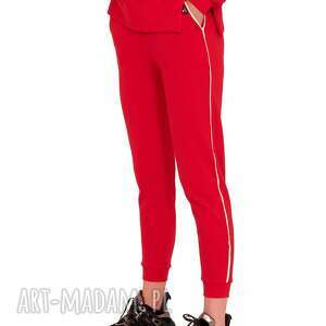 spodnie dresowe faster czerwone, kombinezon, sukienki komplet, bluza