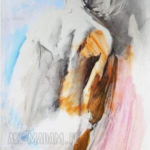 burnt orange 50x70, obrazy nad łóżko, do sypialni salonu
