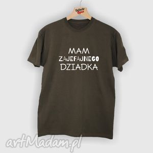 handmade koszulki koszulka z nadrukiem dla dziadka, dla mężczyzny, prezent