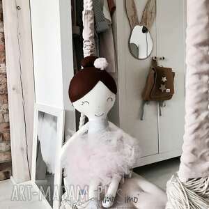 handmade lalki timosimo - lalka ręcznie robiona melania XL (rózowe dodatki)