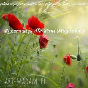 handmade wisiorki rezerwacja - biżuteria na zamówienie pani magdaleny