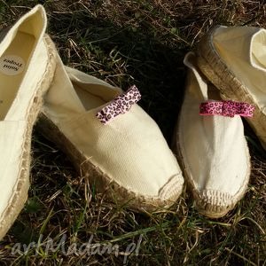 espadryle dziecięce safari kids różowa panterka buty, dziewczynka obuwie