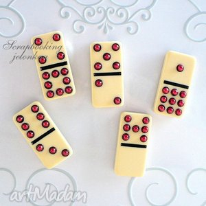 ręcznie zrobione magnesy domino magnesy #8
