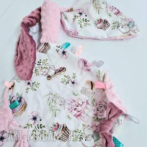 Królik przytulanka, do spania, niemowle, metkowiec