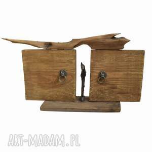 Prezent Wrota /1/ dekoracja z drewna