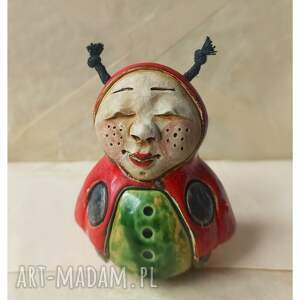handmade ceramika biedronka
