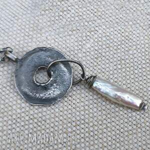 Zofia-Gladysz: Wisior z perłą srebrny