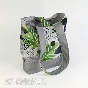 Prezent Torebka zakupowa LIŚCIE, shoperka, szoperka, zakupy