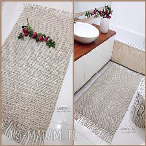 dywan mosses 60/120cm ze sznurka bawełnianego salonu z bawełny