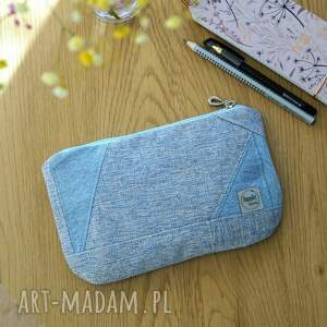 happyart patchworkowa kosmetyczka prezent, zero waste, etui, skrawkowa