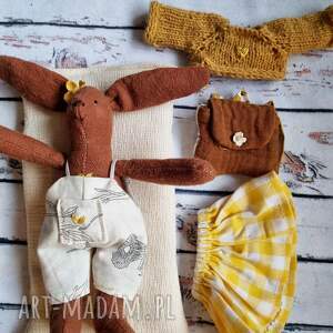 Prezent Mała przytulanka akcesoria, naturalna zabawka