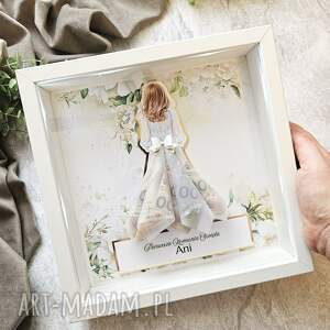 Prezent 3d z okazji Pierwszej Komunii Świętej, ramka 3d