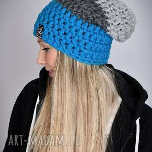 czapka triquence 22 - niebieska zimę