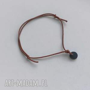 OKRĄG bransoletka, regulowana, sznurek, tworzywo sztuczne