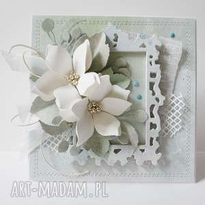 scrapbooking kartki z odrobiną mięty pudełku, imieniny urodziny ślub