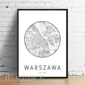 xi plakat warszawa / warsaw poster grafika A3, gift, prezent
