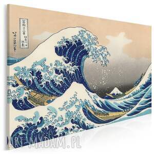 Obraz na płótnie - WIELKA MORZE FALE MORSKIE - 70x50 cm (75301)