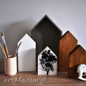 drewniane domki - dekoracje z drewna, domek, dziecięcy skandynawski