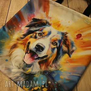 torba owczarek australijski ramię, zakupy shopperka