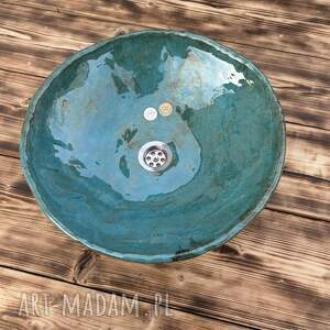 wielka misa, unikatowa, umywalka - wiejskim stylu