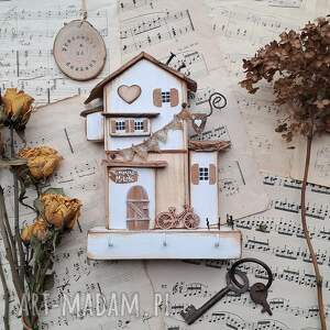 wieszak na klucze i drobiazgi no 1, z drewna, pomysł prezent