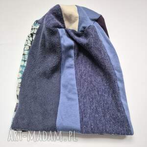 czapka granatowa smerfetka na podszewce świetna codzienne noszenie rozmiar