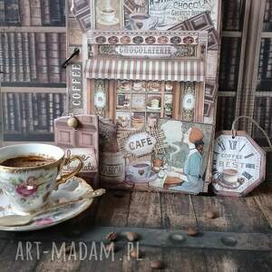 Prezent Przerwa na kawę☕/ Retro Notatnik/ pamiętnik